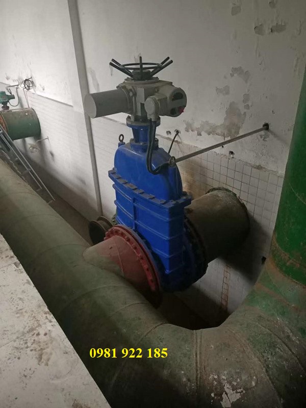 van cổng điều khiển điện công nghiệp