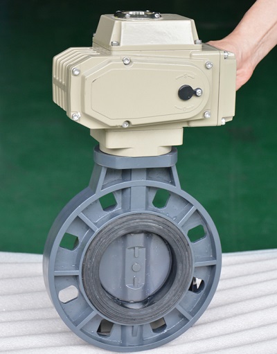 van bướm nhựa điều khiển điện