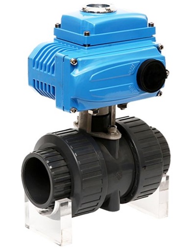 van bi nhựa rắc co điều khiển điện