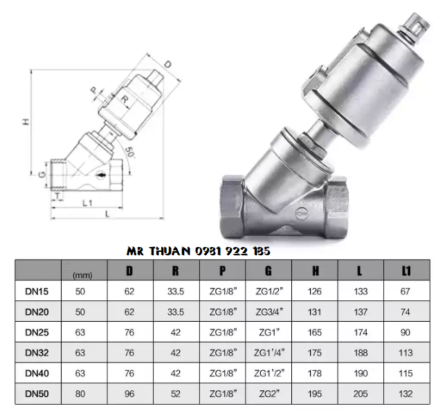 catalogue van y xiên khí nén taiwan