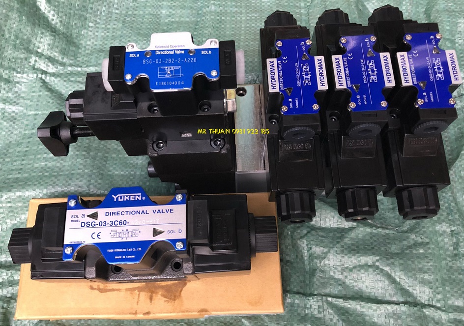 van giảm áp suất thuỷ lực yuken
