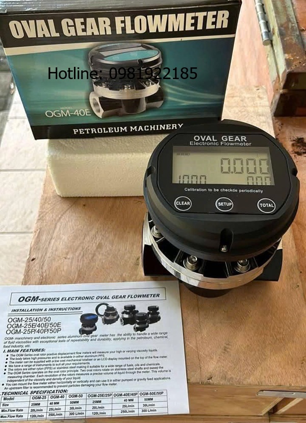 đồng hồ đo xăng dầu tự động