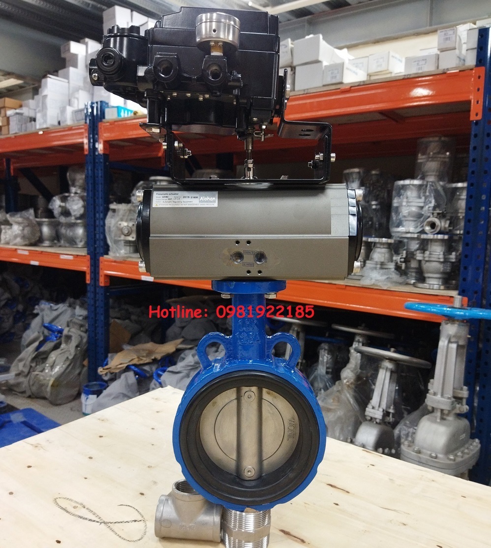 van bướm khí nén alohan hàn quốc tuyến tính