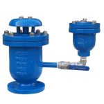 Van xả khí mặt bích