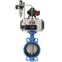 Van bướm điều khiển khí nén Haitima