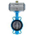 Van bướm điều khiển khí nén KB