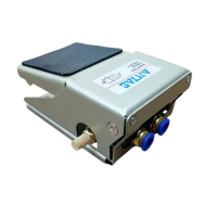 Van đạp chân khí nén