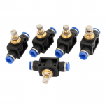 Van tiết lưu khí nén 2 đầu nối ống