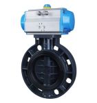 Van bướm nhựa điều khiển khí nén