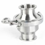 Van một chiều vi sinh inox clamp