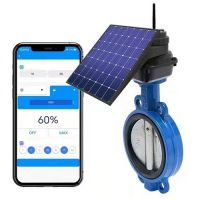 Van bướm điều khiển điện PIN năng lượng mặt trời GPRS Lora NB-iot 4G