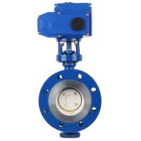 Van bướm thép điều khiển điện