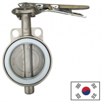 Van bướm inox tạy gạt Wonil Hàn Quốc