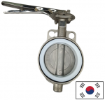 Van bướm tay gạt inox Hàn Quốc