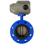 Van bướm điện mặt bích